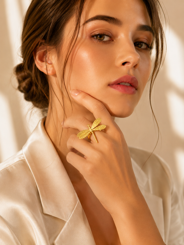 Royal Dragonfly Ring