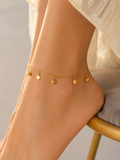 Star & Bell Charm Anklet