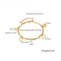 Pearl Flower Charm Anklet