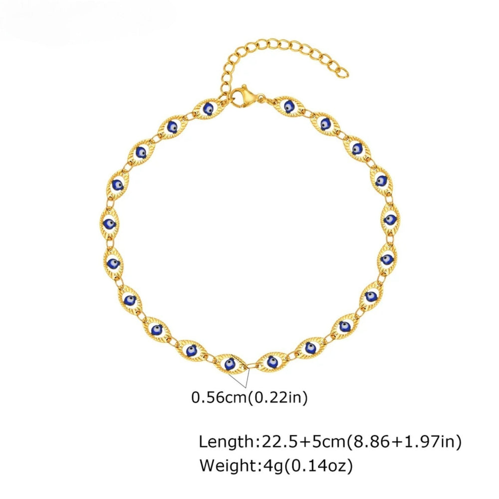 Evil Eye Protection Anklet
