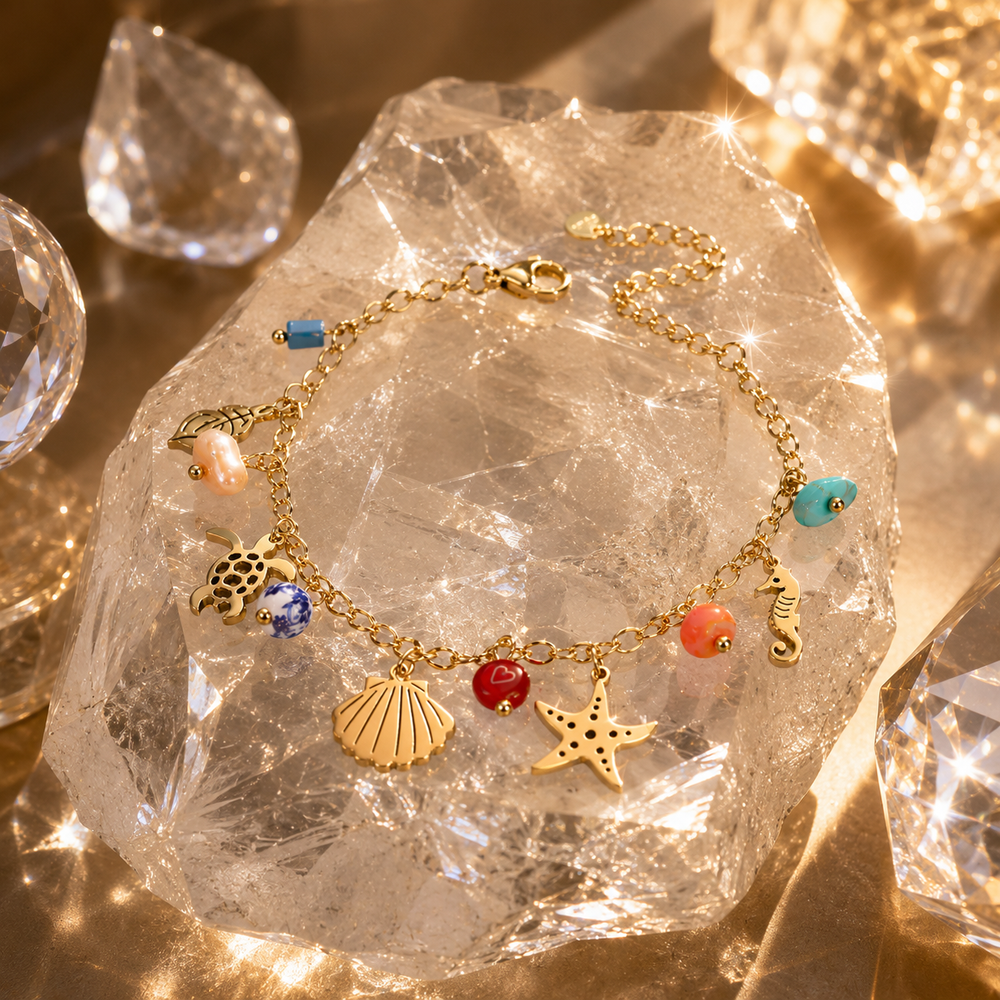Ocean Treasure Charm Bracelet