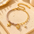 Seaside Star Charm Bracelet