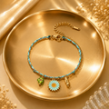 Daisy Charm Bracelet