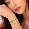 Daisy Charm Bracelet