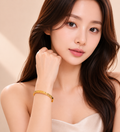 Heritage Gold Cuff Bangle
