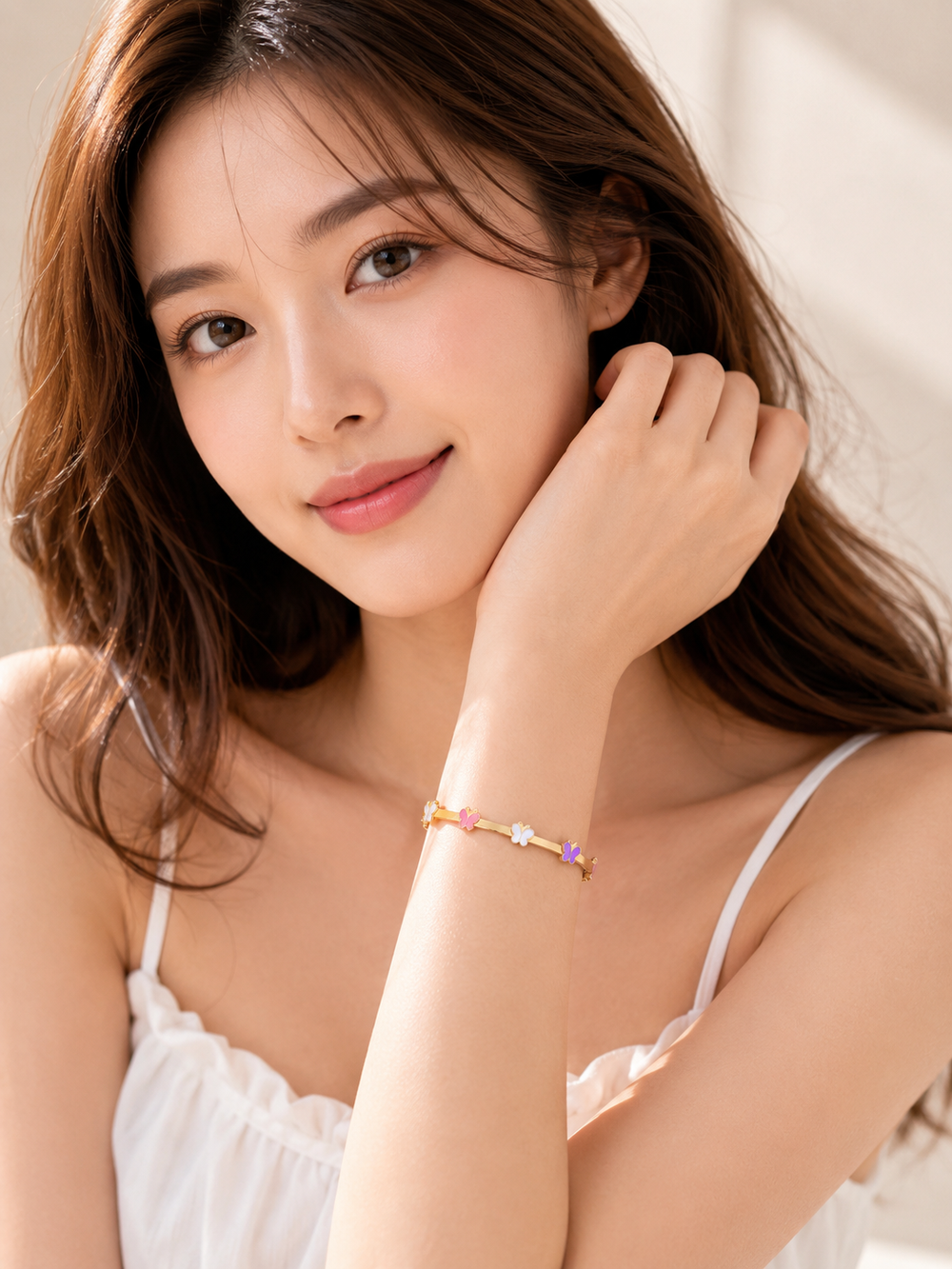 Pastel Butterfly Cuff