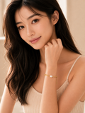 Classic Pearl Chain Bracelet