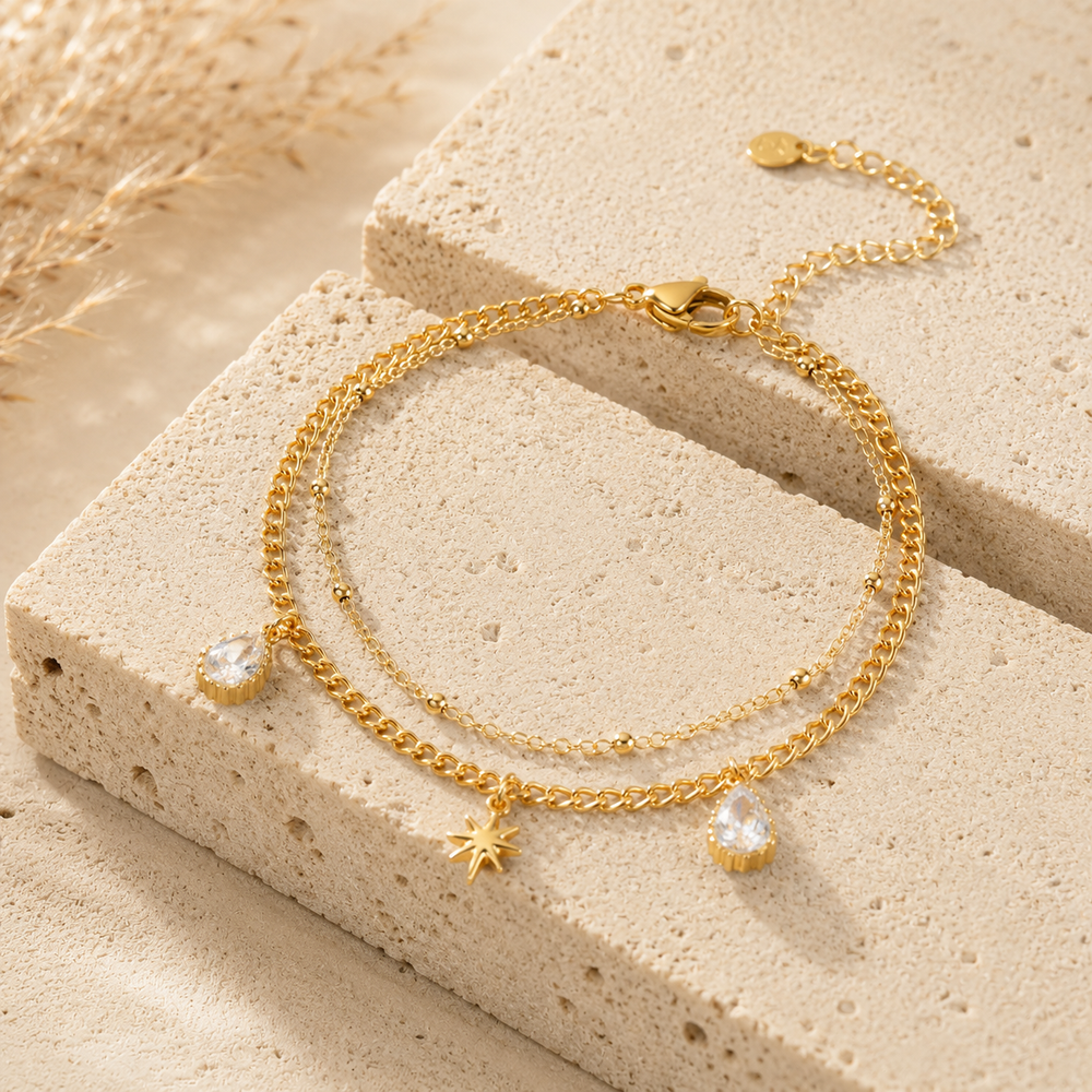 Celestial Layered Bracelet