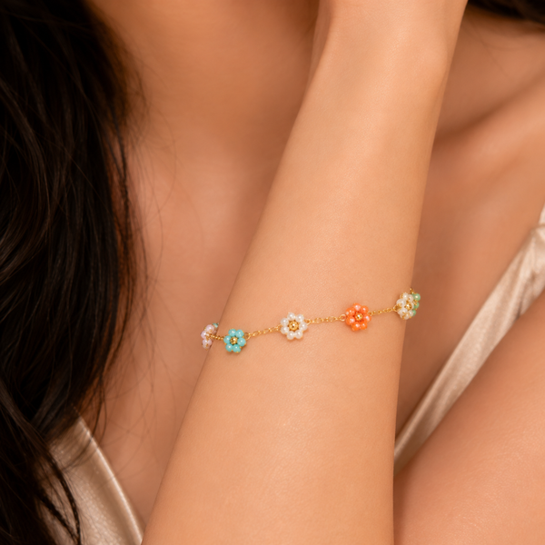 Bloom Bead Chain Bracelet