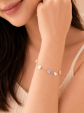 Pastel Heart Bracelet