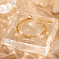 Pearl Bloom Charm Bracelet