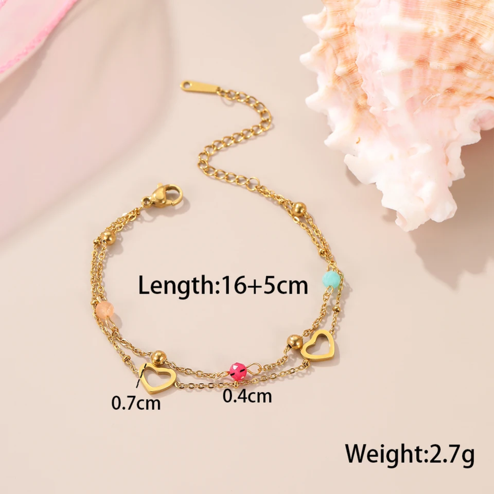 Sweetheart Charm Bracelet