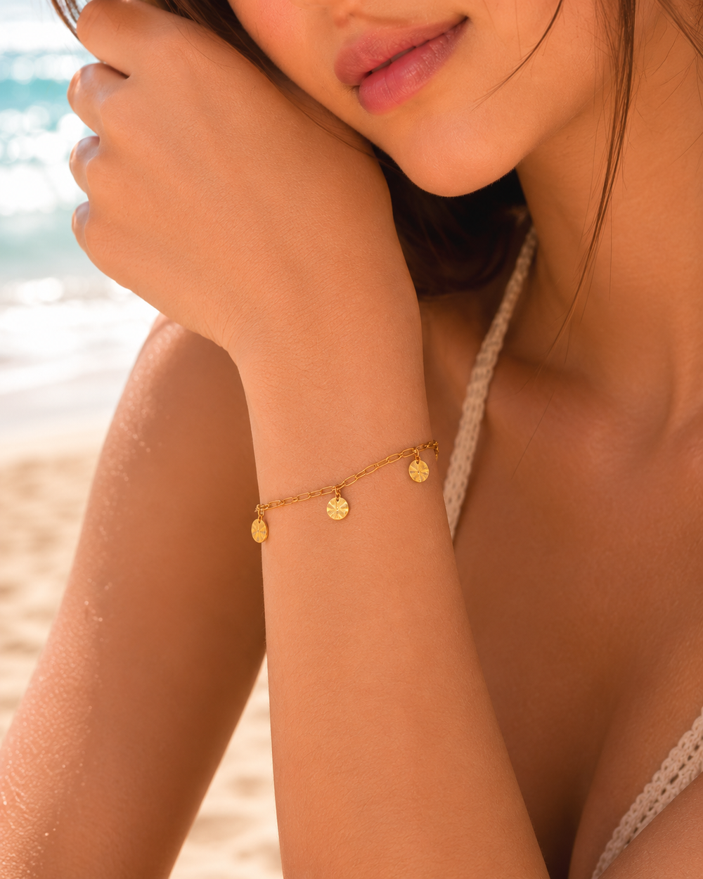 Golden Drop Bracelet
