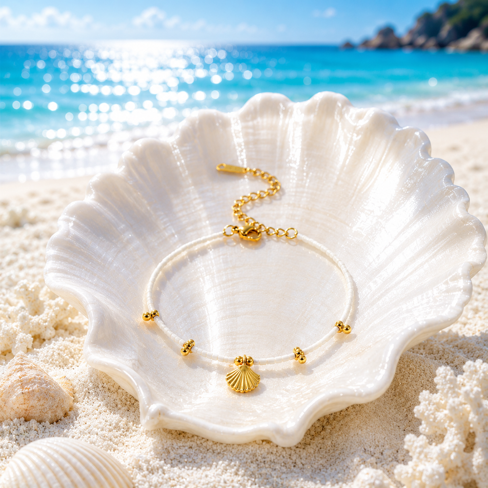 Coastal Shell Bracelet