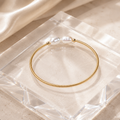 Twin Pearl Open Bracelet