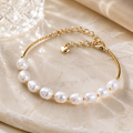 Classic Pearl Chain Bracelet
