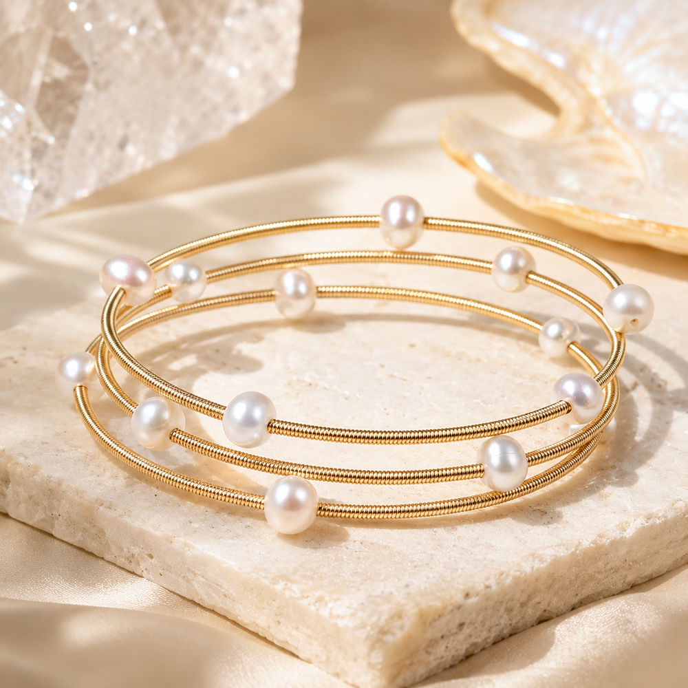 Endless Pearl Wrap Bracelet