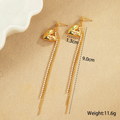 Serpentine Chain Earrings