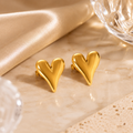Aurelia Heart Stud Earrings