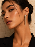 Celestial Star Fringe Earrings