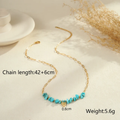 Azure Heart Serenity Necklace