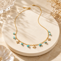 Celestial Turquoise Star Necklace