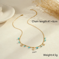 Celestial Turquoise Star Necklace