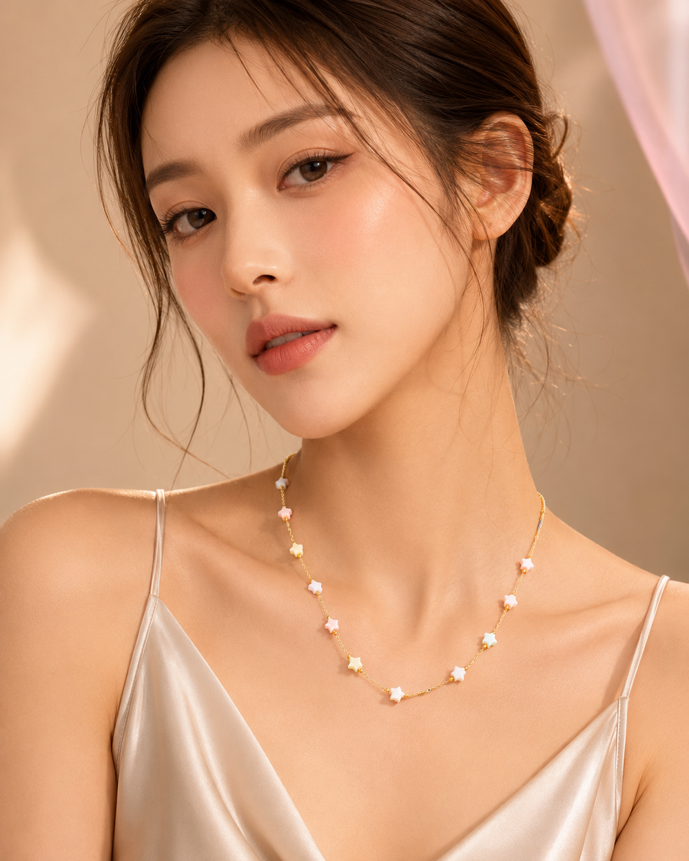 Pastel Stardust Necklace