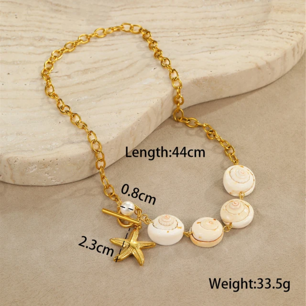 Ocean Treasure Shell Necklace