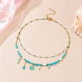 Turquoise Lagoon Layered Necklace