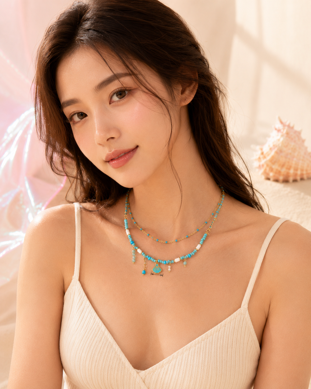 Turquoise Lagoon Layered Necklace