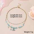 Turquoise Lagoon Layered Necklace