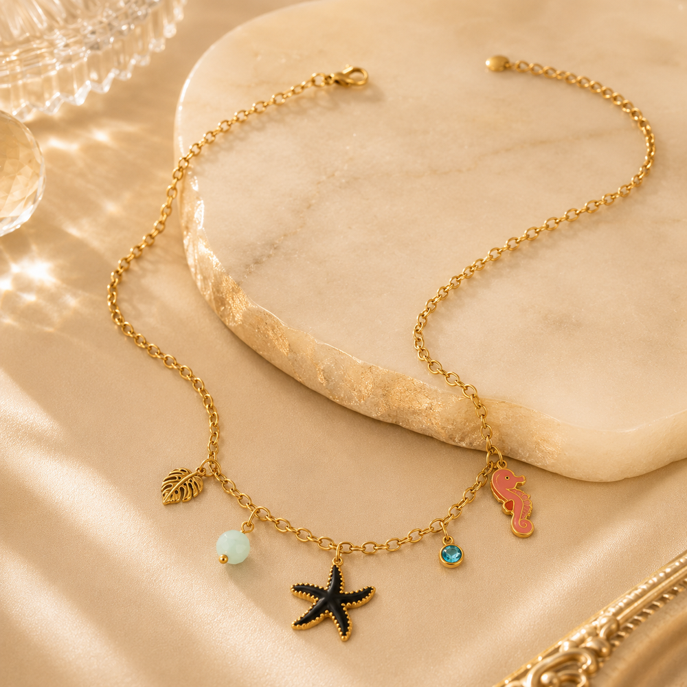 Tropical Charm Coastal Necklace