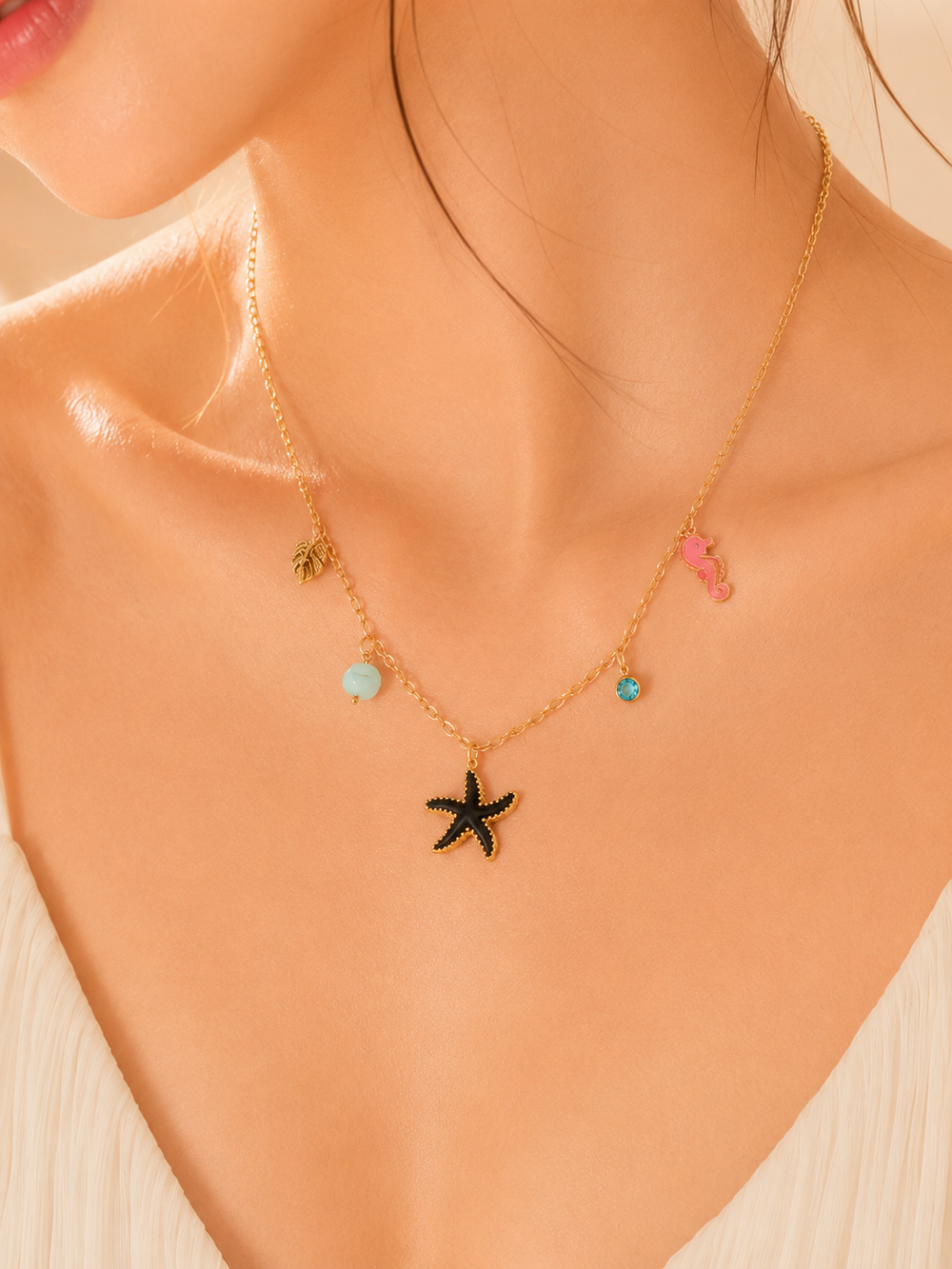 Tropical Charm Coastal Necklace