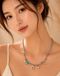 Cosmic Wish Cord Necklace