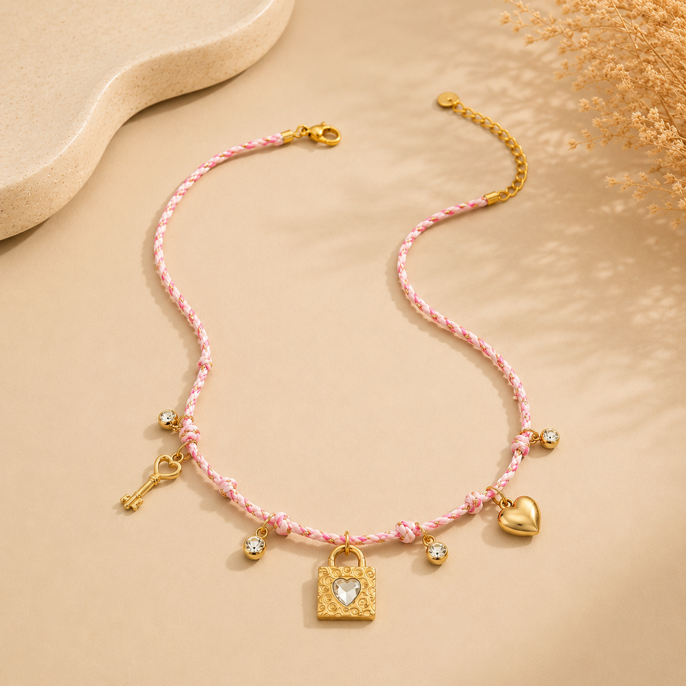 Sweetheart Lock Necklace