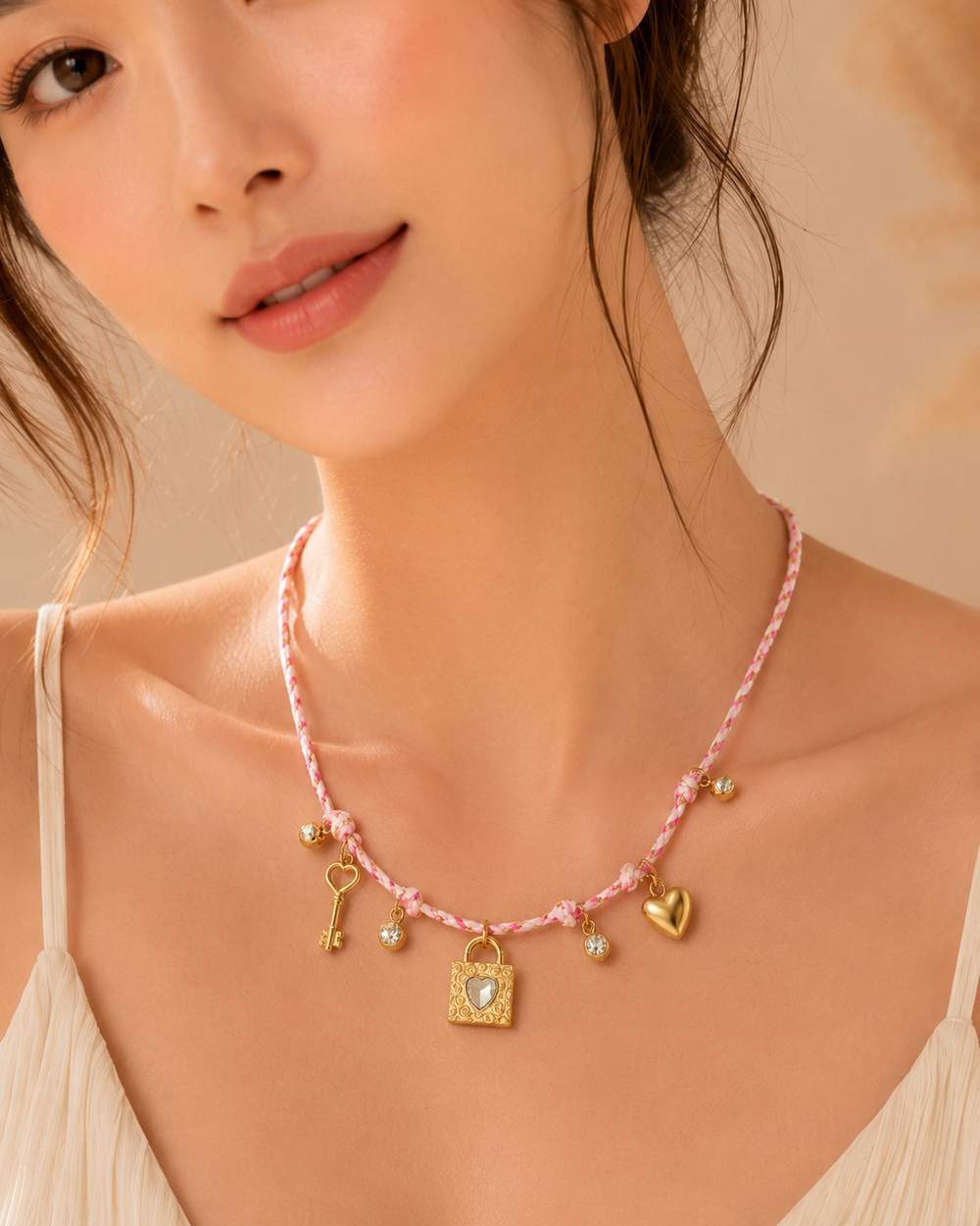 Sweetheart Lock Necklace