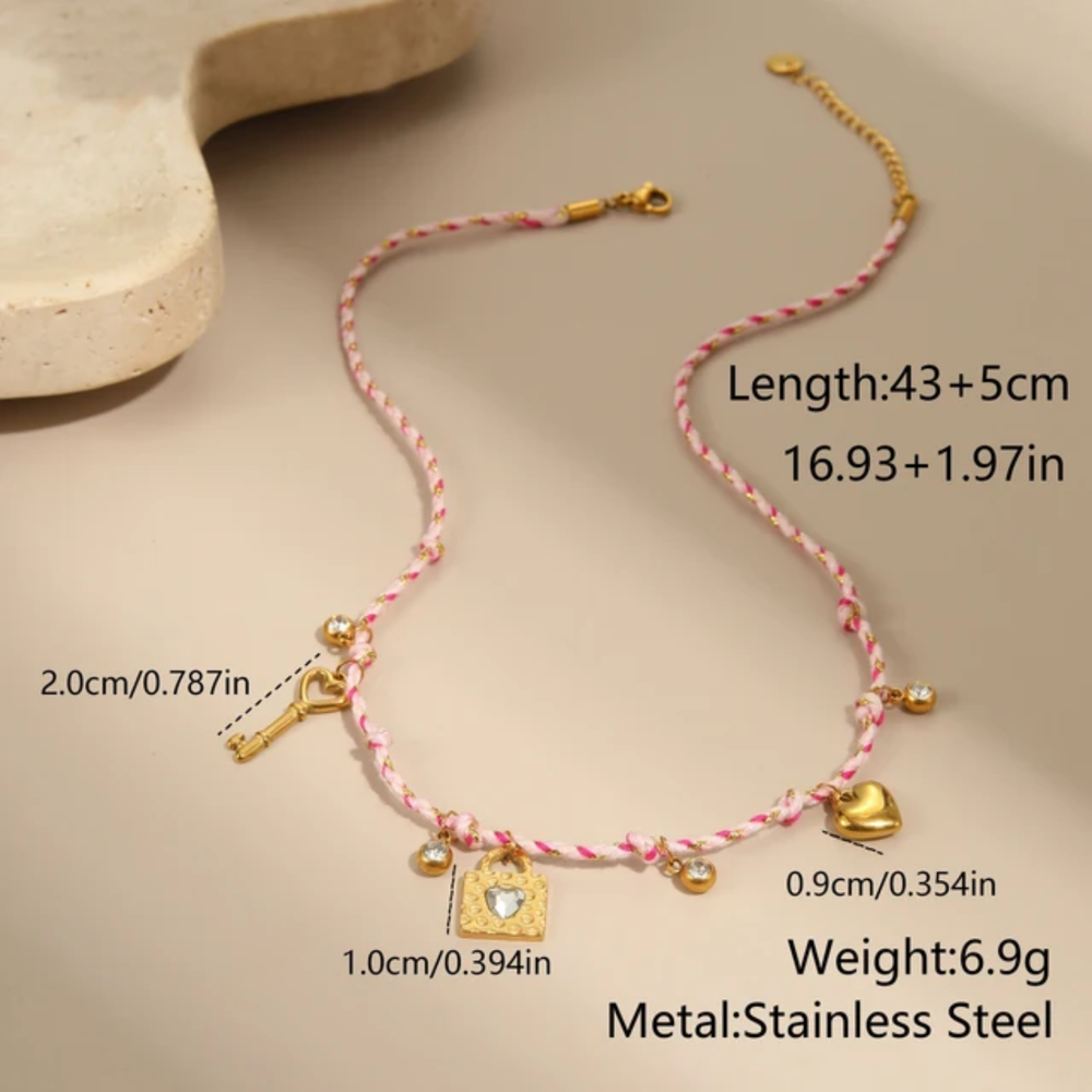 Sweetheart Lock Necklace