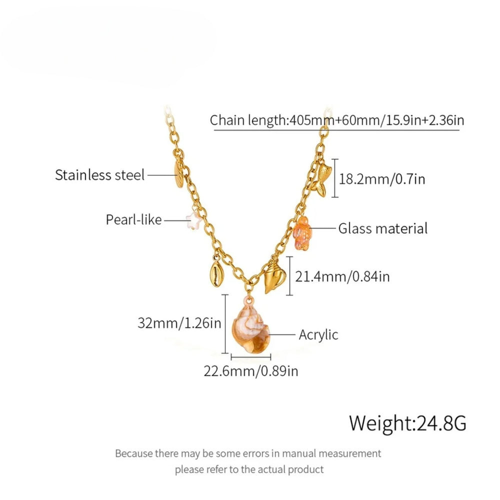 Ocean Dreams Charm Necklace