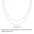 Pearl Cascade Layered Necklace