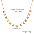 Celeste Crystal Drop Necklace