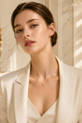Heart Solitaire Necklace