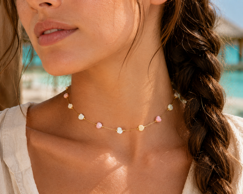 Pastel Heart Necklace