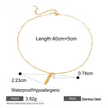 Initial Pearl Letter Necklace