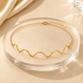 Sculpted Wave Choker