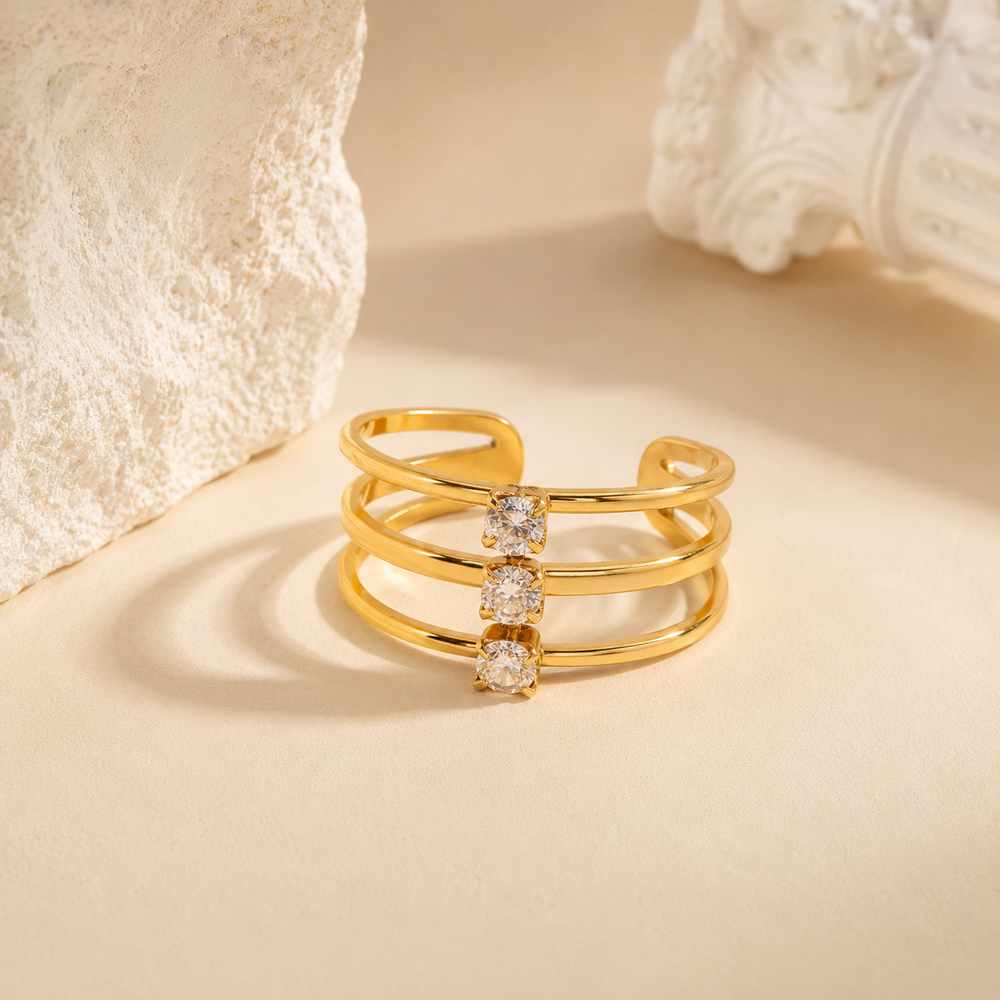 Celestial Quad Diamond Ring