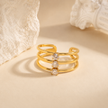 Celestial Quad Diamond Ring
