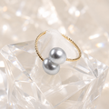 Luna Duo Pearl Ring