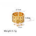 Pearl Lattice Ring