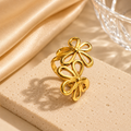 Golden Blossom Ring